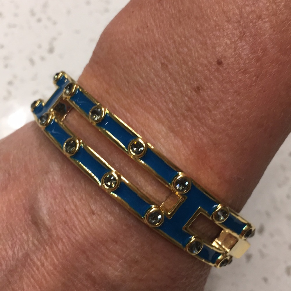 J. Crew Dark teal bracelet